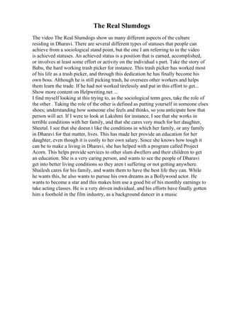 Example Of Rough Draft Essay | PDF