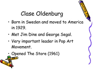 Example Of Student Presentation Pop Art | PPT