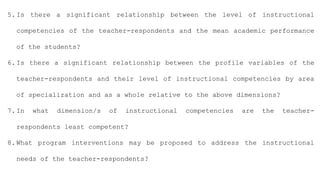 Example of TITLE, STATEMENT OF THE PROBLEM AND QUESTIONNAIRE.pptx