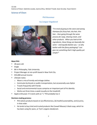 Example Persona Project | PDF