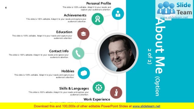 Presentations about yourself image