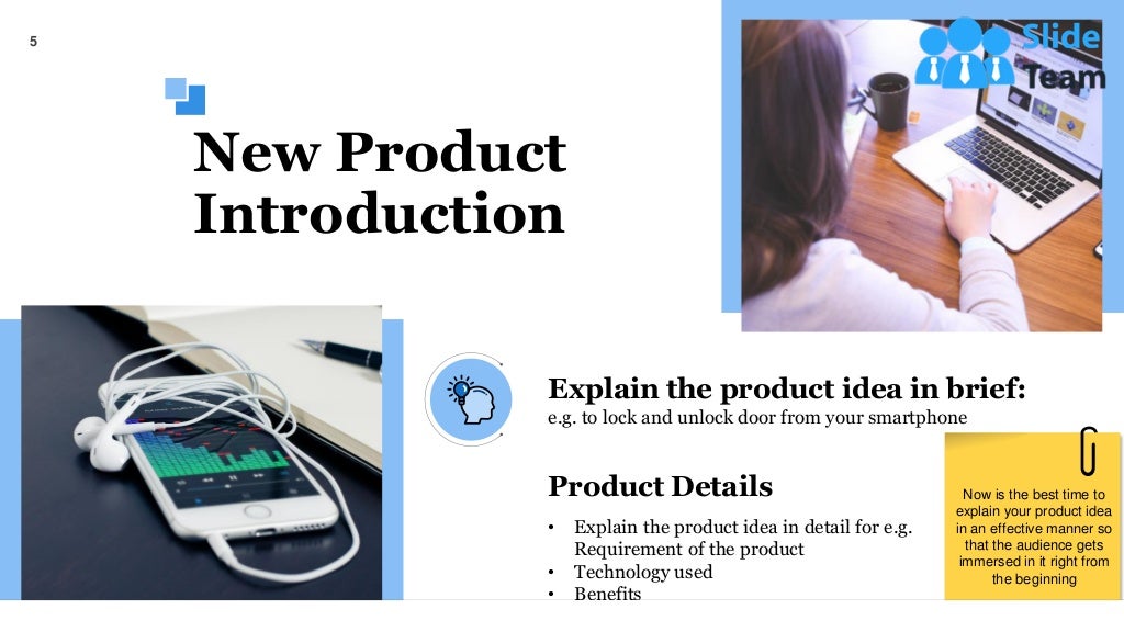 Example Presentation About New Product Powerpoint Presentation Slides