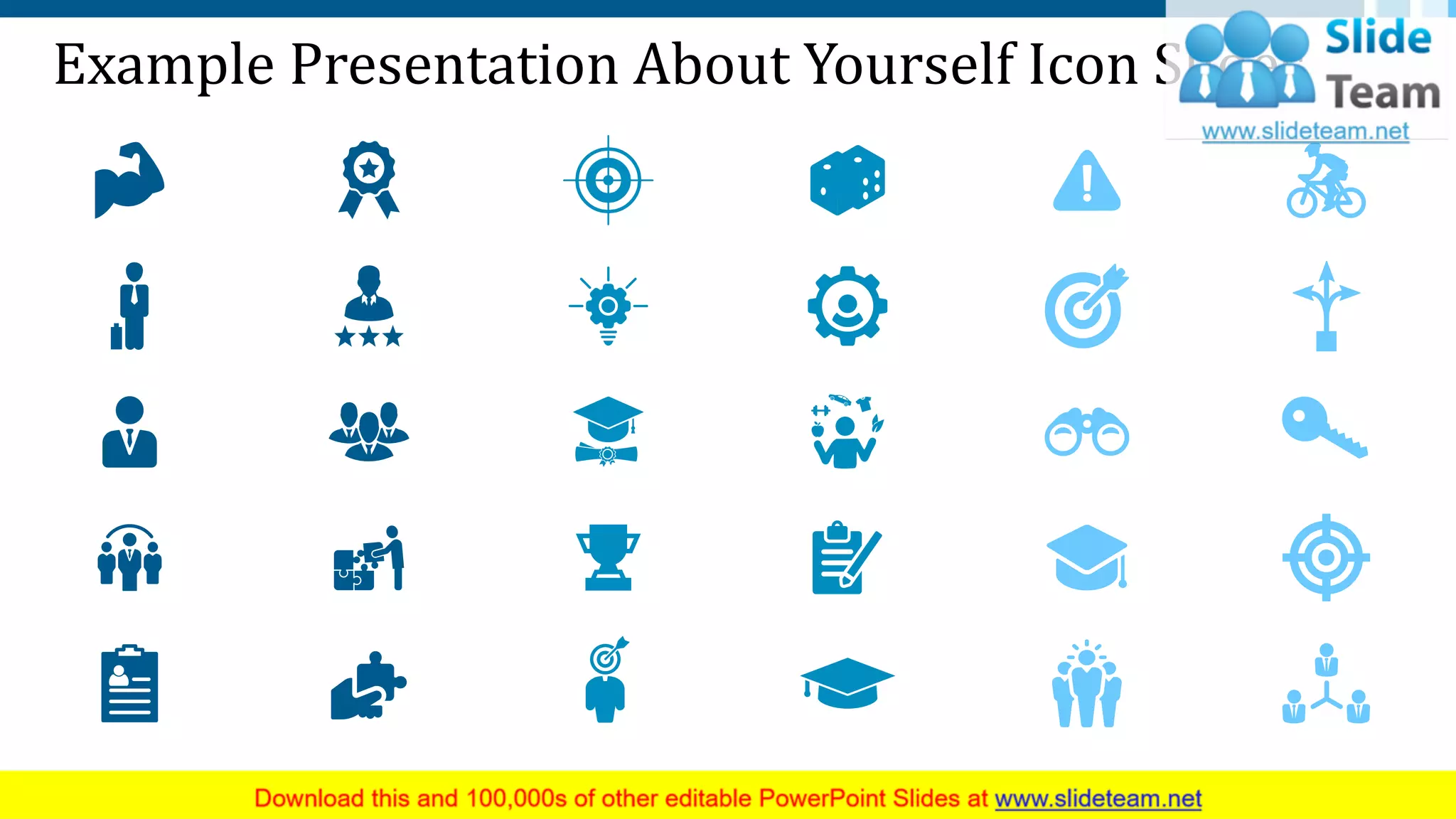 Example Presentation About Yourself PowerPoint Presentation Slides | PPT