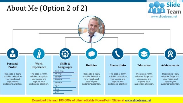 powerpoint presentation of yourself example