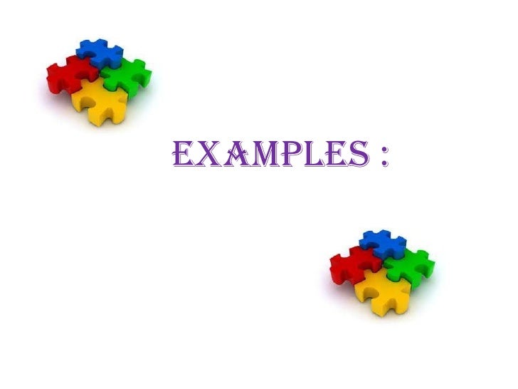 Examples
