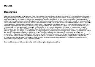 Download Examples And Explanations For Antitrust Examples Download Examples And Explanations For Antitrust Examples