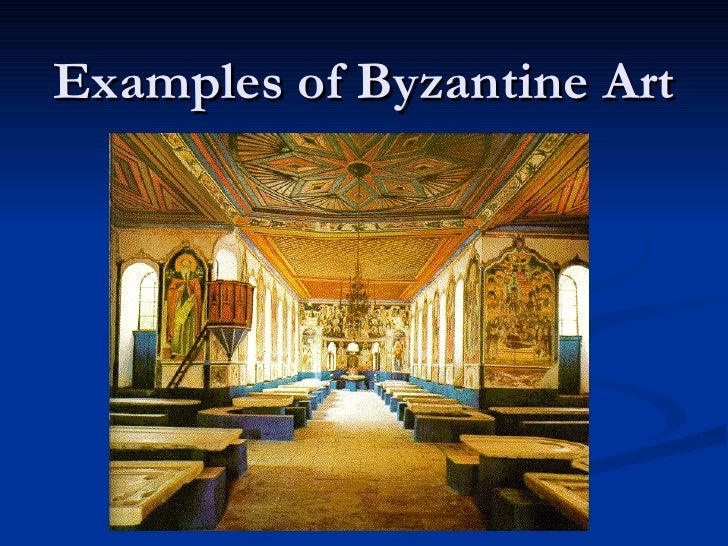 Examples Of Byzantine Art