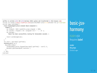 React Basic Examples | PDF