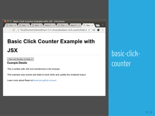 React Basic Examples | PDF