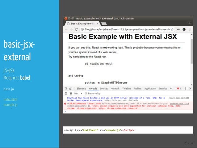 examples of react js