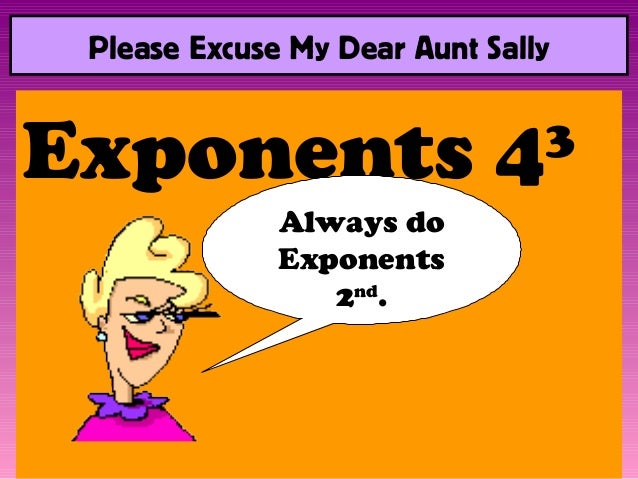 Examples About Order Of Operations
