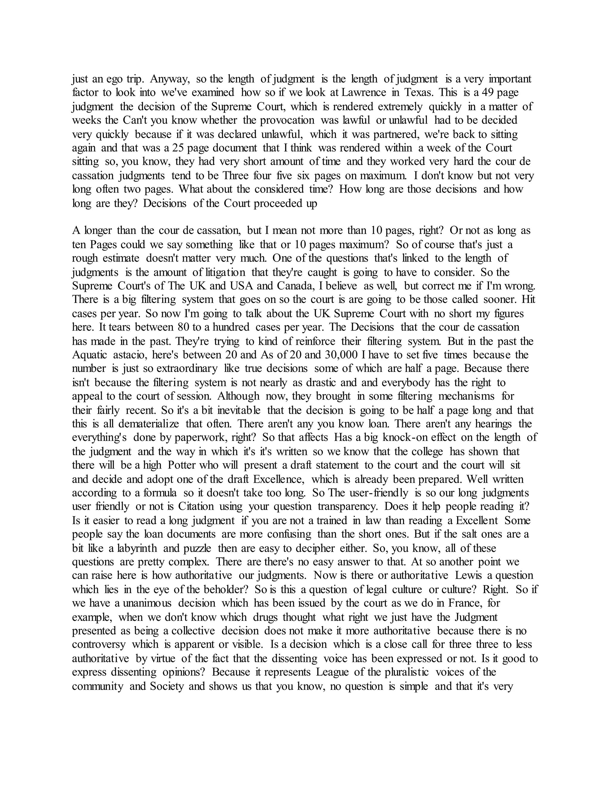 Examples comparative law | DOC