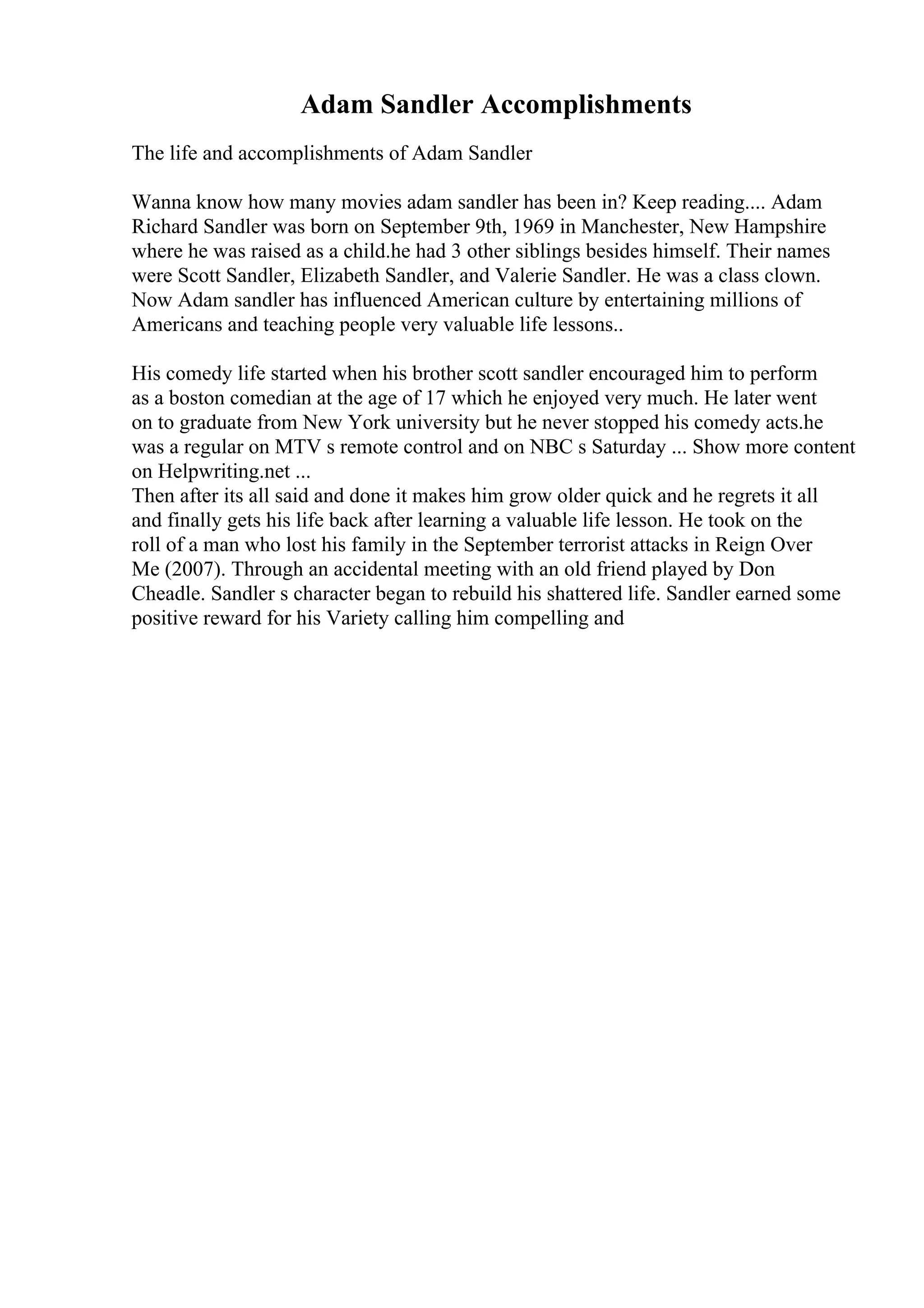 Examples Of An Introduction Paragraph For An Essay | PDF