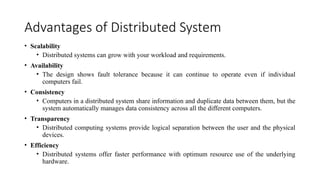 Distributed Computing - Examples of Distributed System | PPT