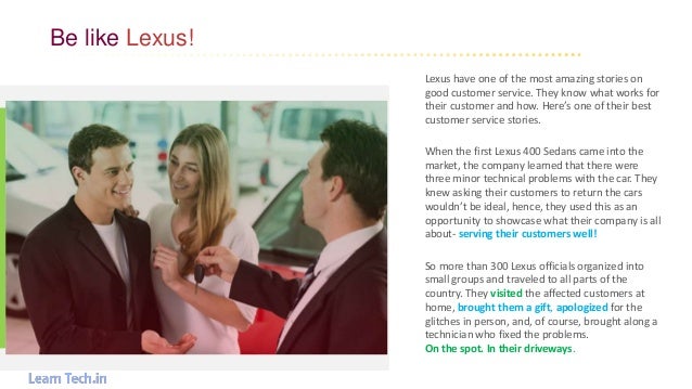 customer centricity examples of good customer service