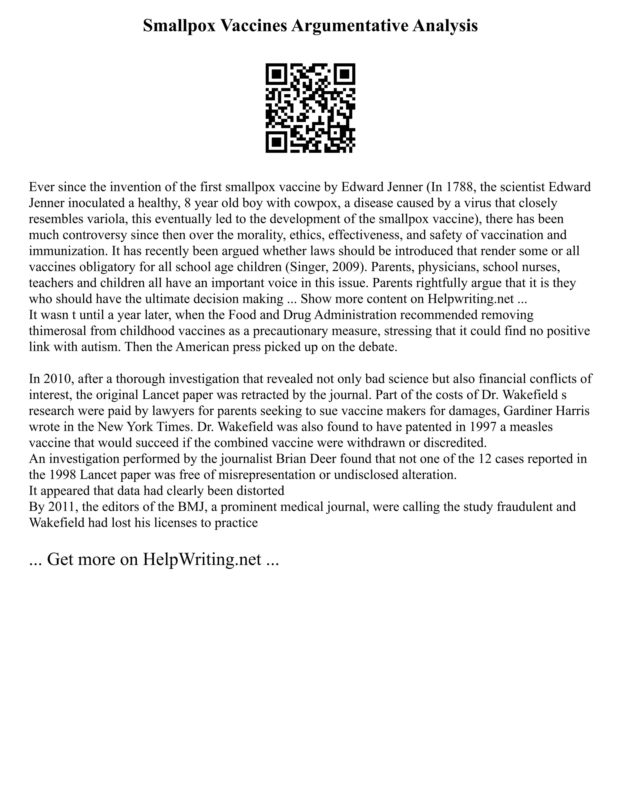 Examples Of Great Introductory Paragraphs | PDF