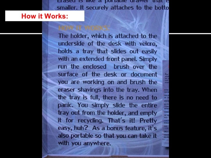 how it works