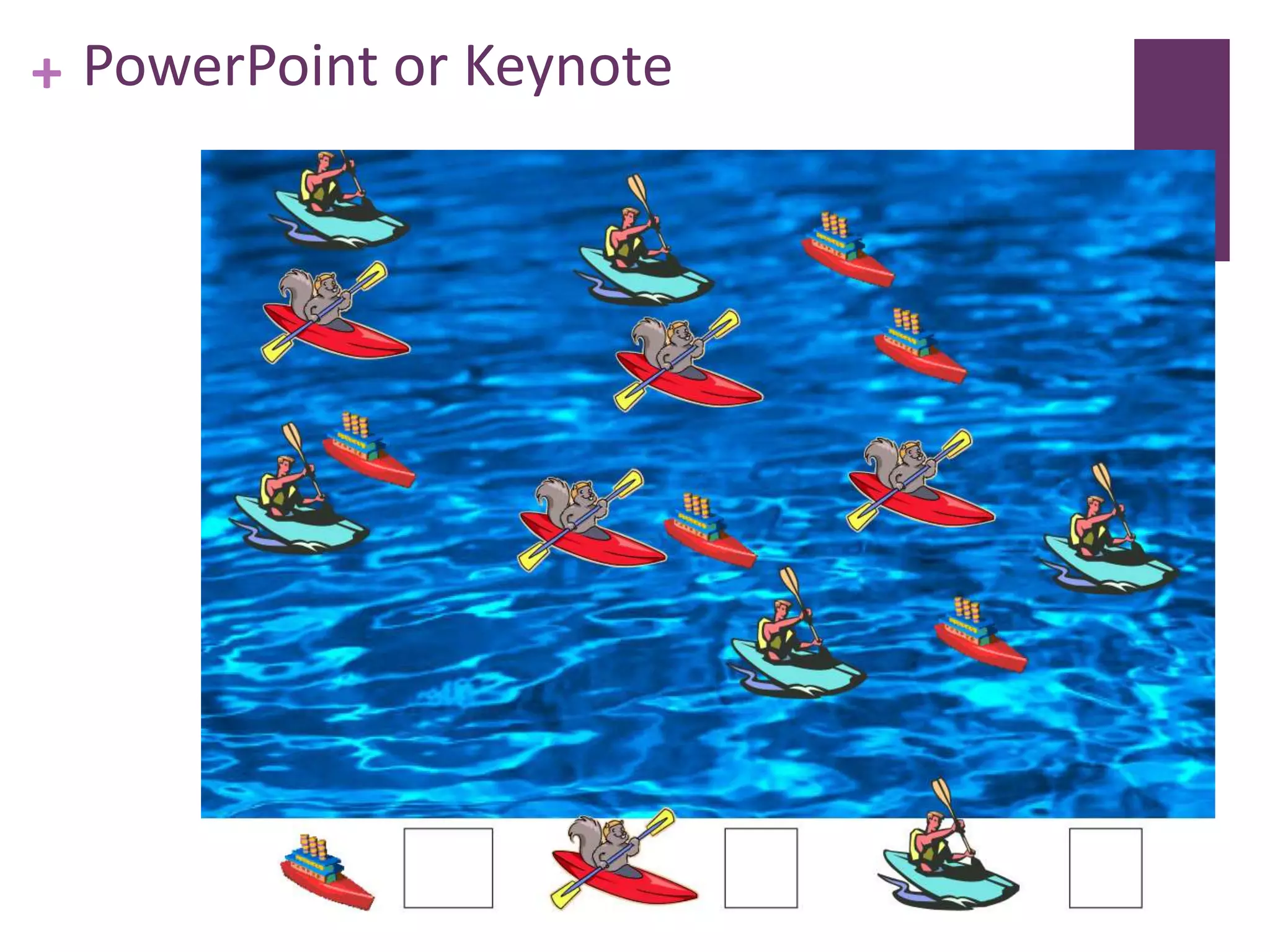 PowerPoint or Keynote