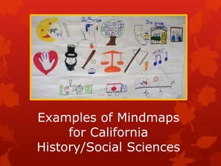 Examples of Mindmaps
for California
History/Social Sciences
 