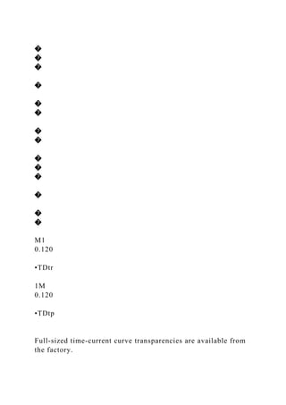 Examples of Overcurrent Relays and Dist.docx