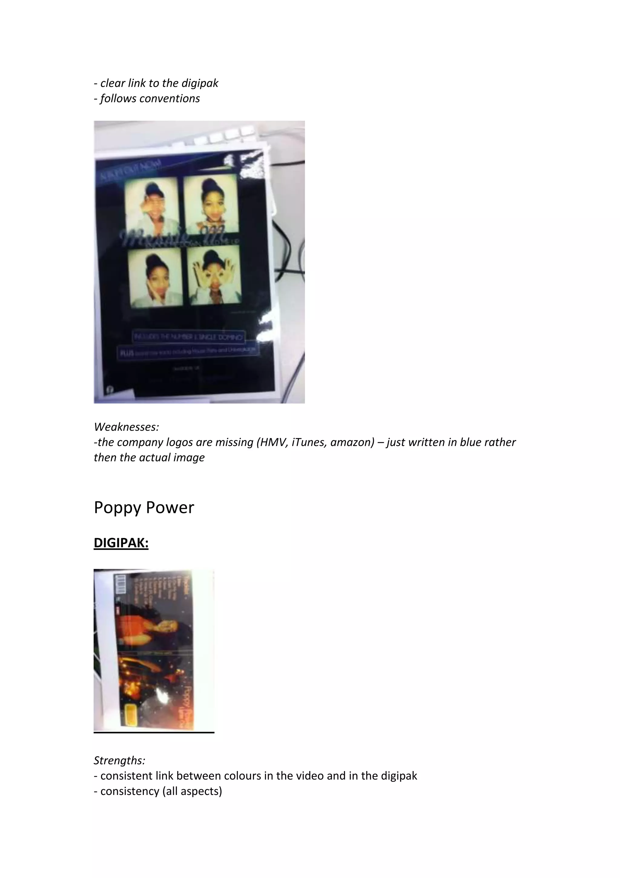 Examples Of Previous Ancillary Work PDF