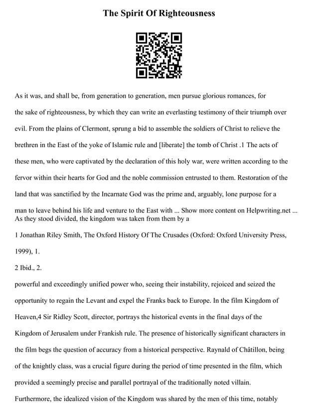 Examples Of Qualitative Research Paper Sample | PDF