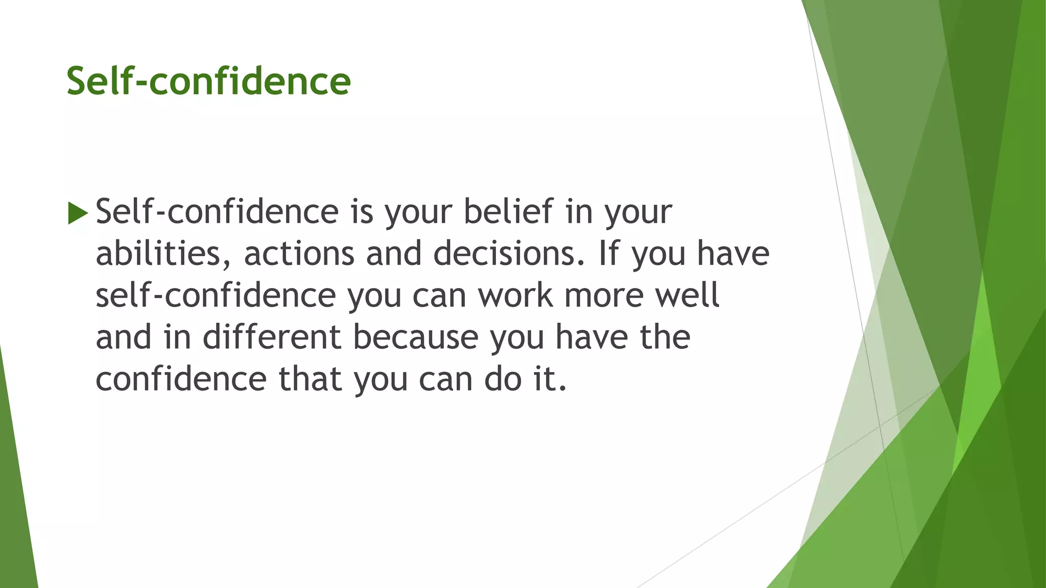 Self development and Examples of self development | PPT