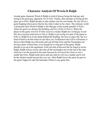 Examples Of Visual Analysis Essays | PDF