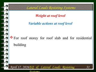 System Level Loads Comprehensive Earthquake Load Analysis and Structural Design for Multi ...