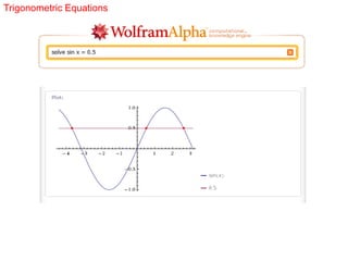 Trigonometric Equations