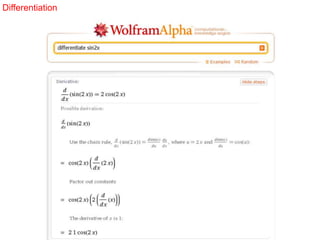 Differentiation