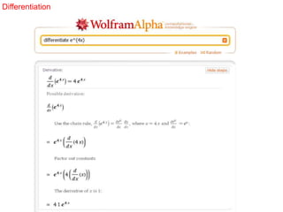 Differentiation