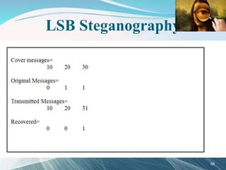 LSB Steganography
56
 