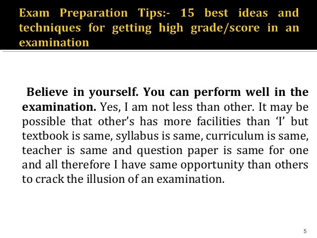 tips to get high grades