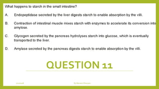 QUESTION 11
1/21/2018 By Mariam Ohanyan
 