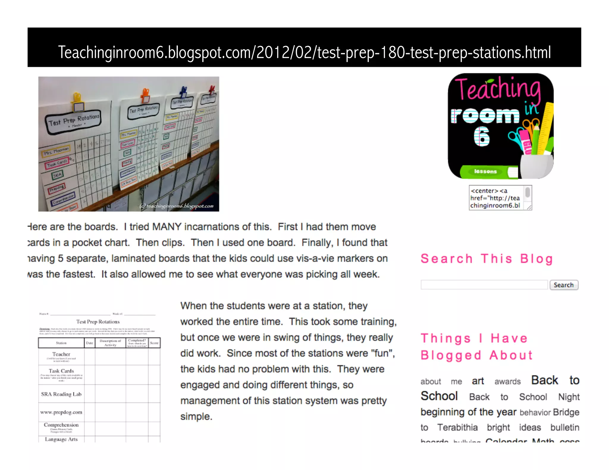 Teachinginroom6.blogspot.com/2012/02/test-prep-180-test-prep-stations.html 
 