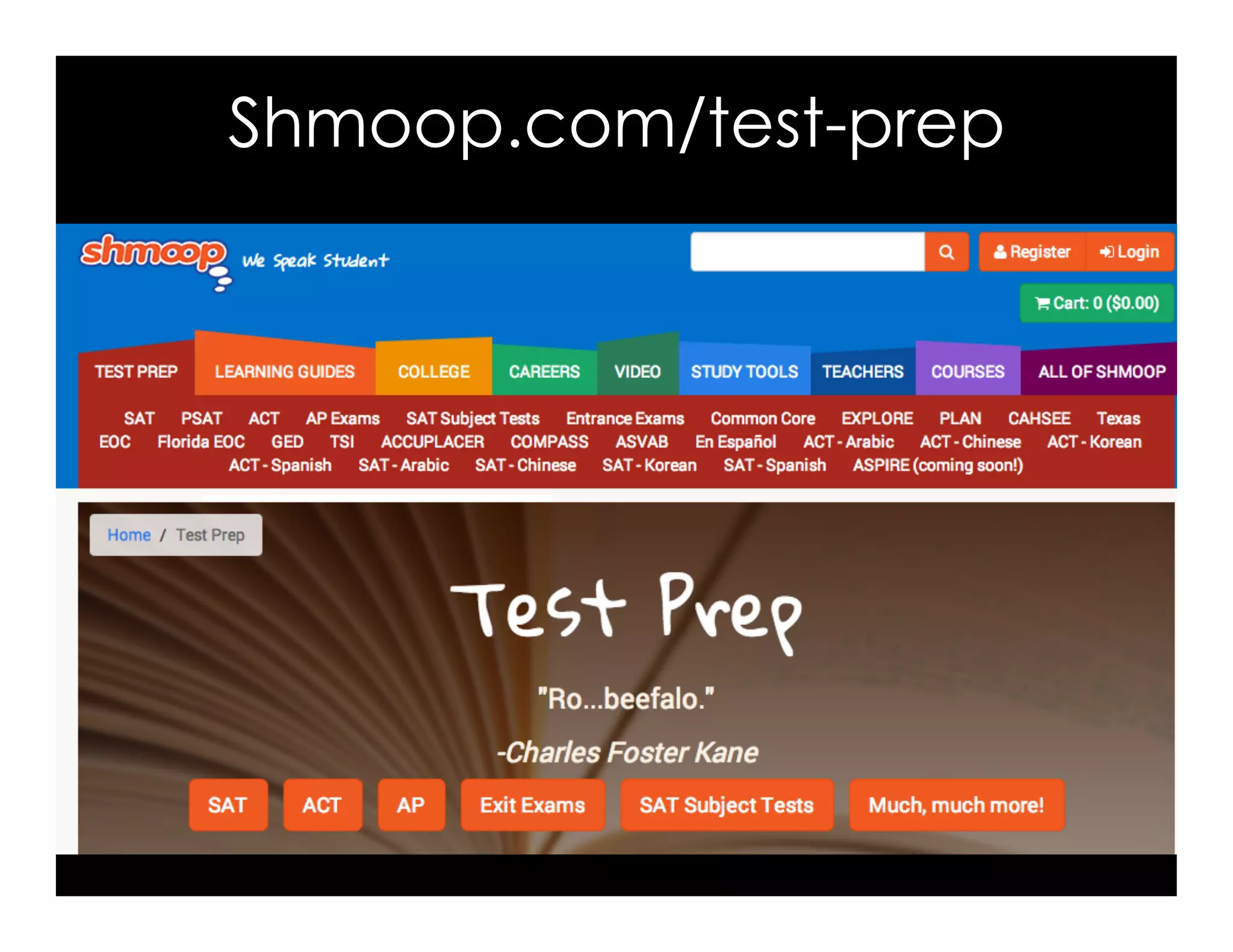 Shmoop.com/test-prep 
 