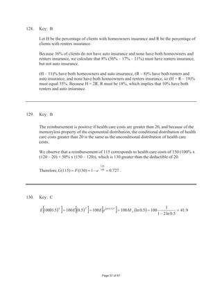 | Ac º
                                    c         ¬                ¼
                    ¬                    ¼        P ªA ºc
                                                    ¬ ¼
                                            1 P A ‰ B ‰ C@
                                                    1  P  A@
                                               1  3  0.10  