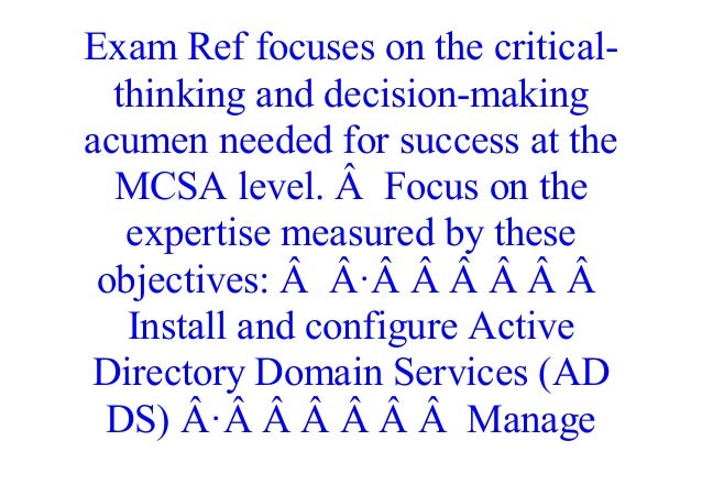 Exam Ref 70 Pdf - Fill and Sign Printable Template Online | US Legal Forms exam ref 70-742 pdf free download