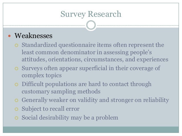 common weaknesses in people