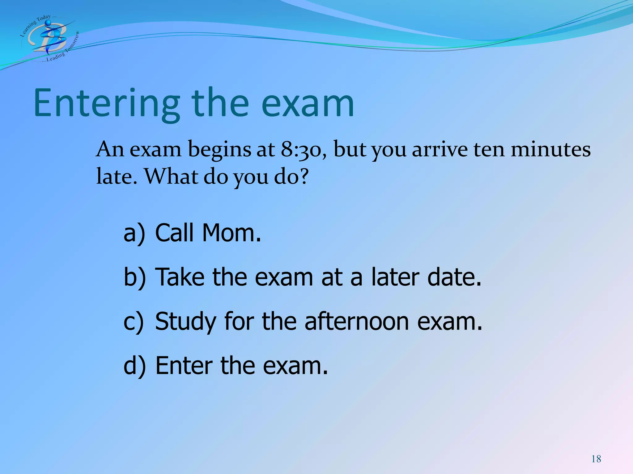 BIS IB DP Exam Rules 2009