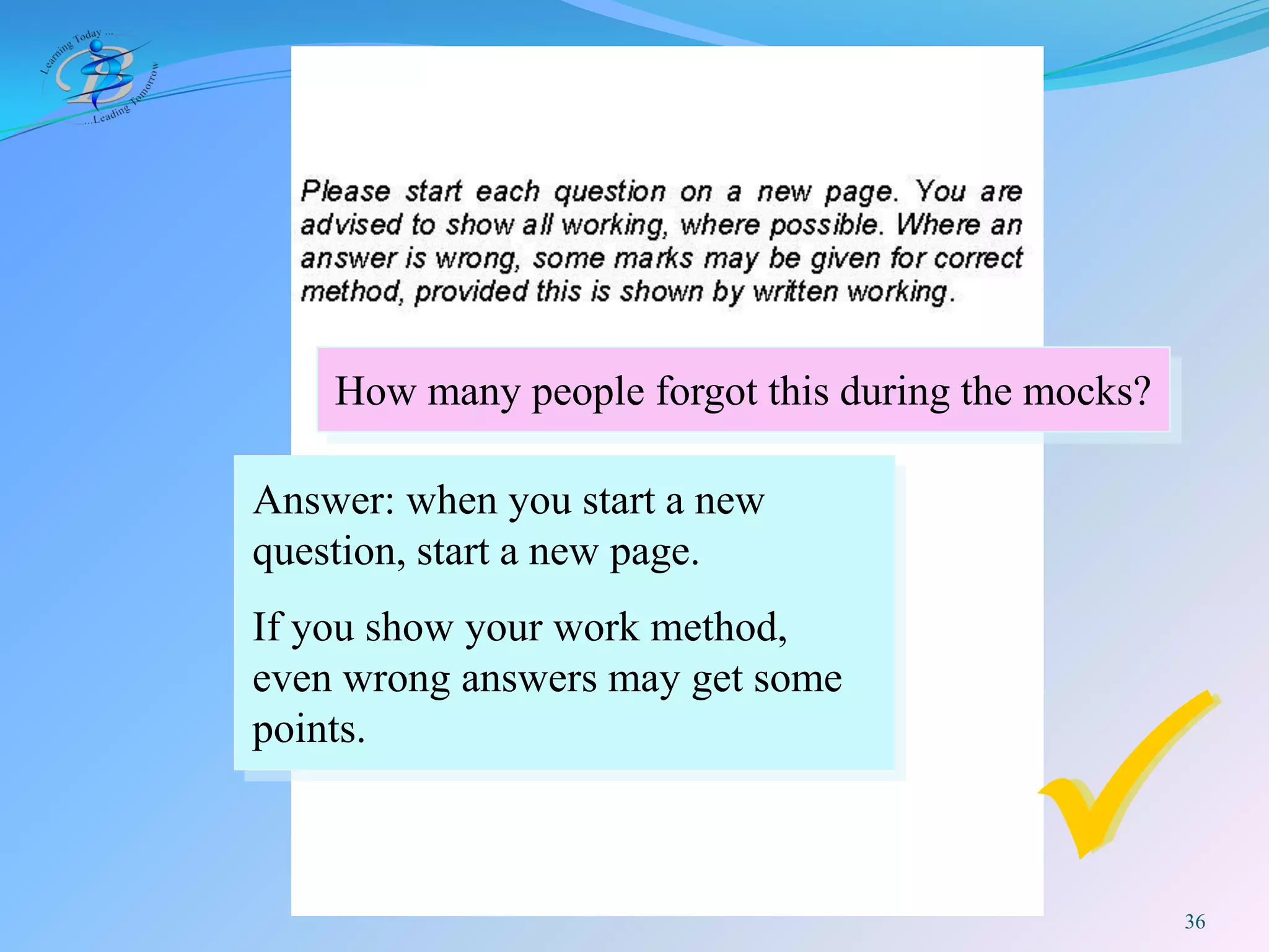 BIS IB DP Exam Rules 2009