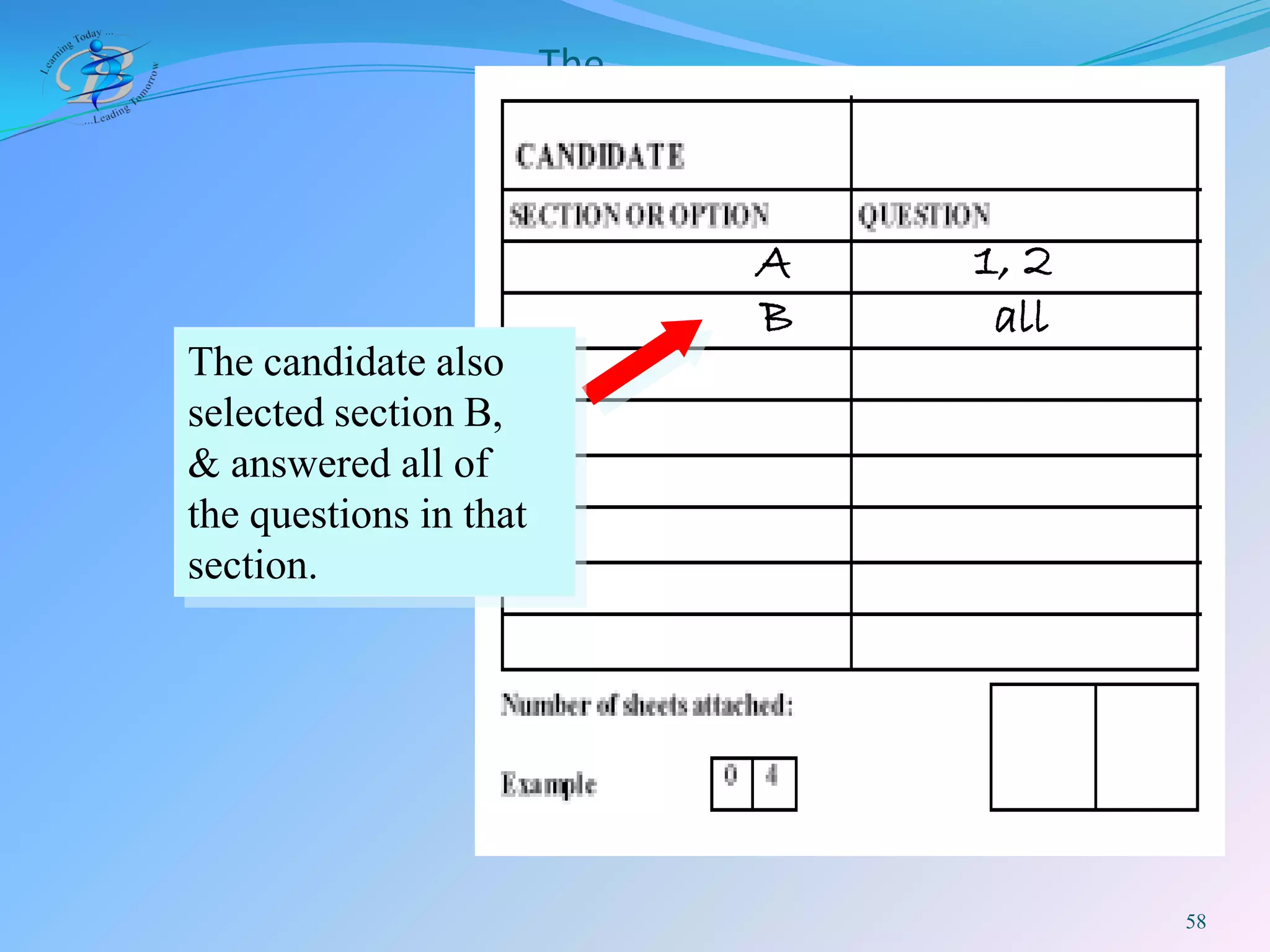 BIS IB DP Exam Rules 2009