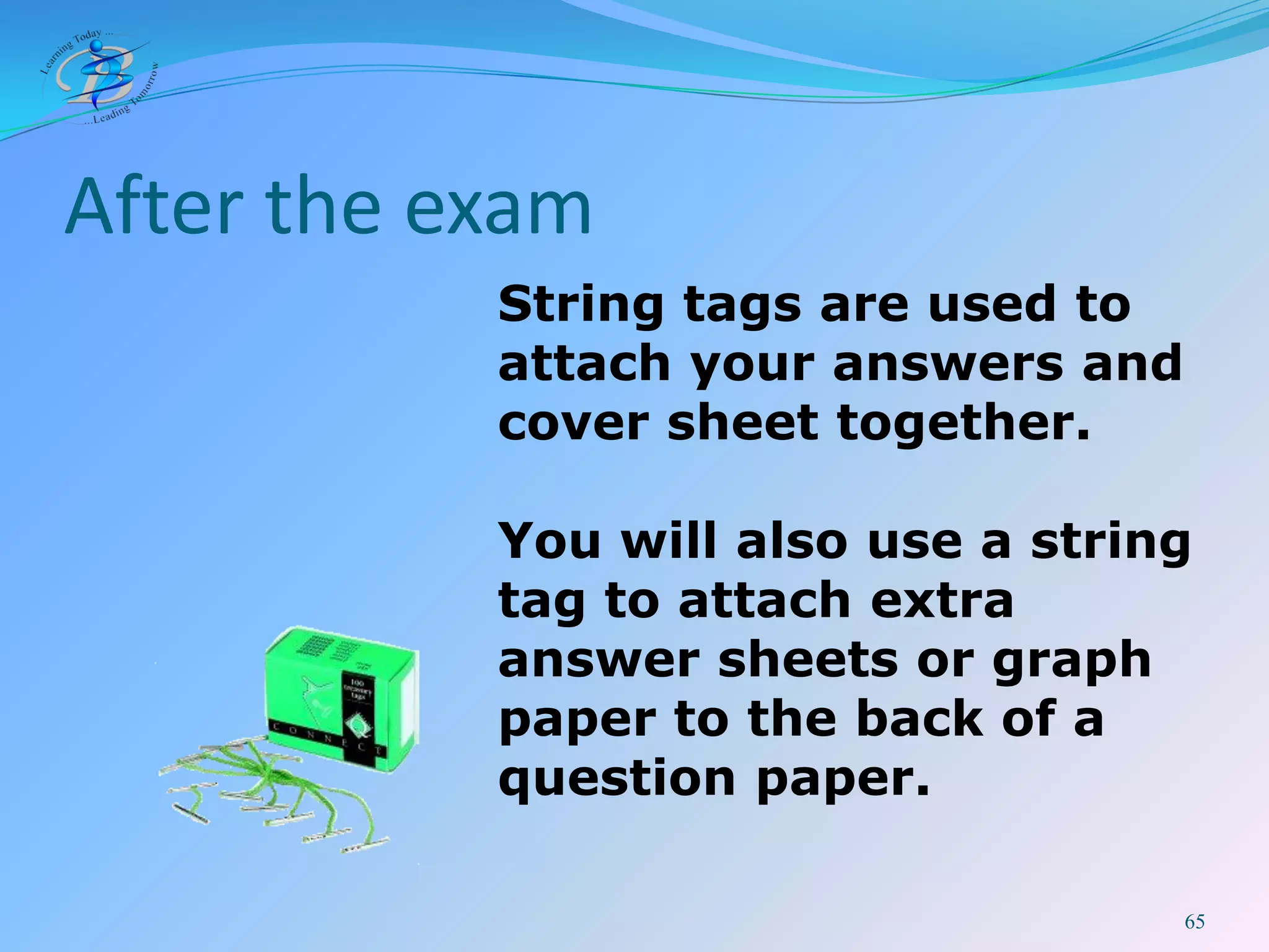 BIS IB DP Exam Rules 2009