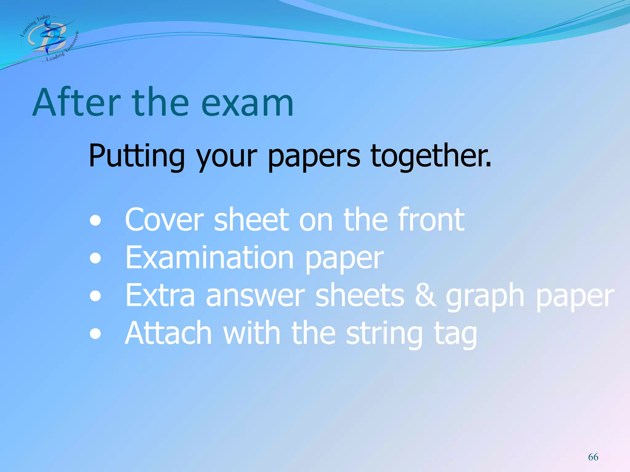 BIS IB DP Exam Rules 2009