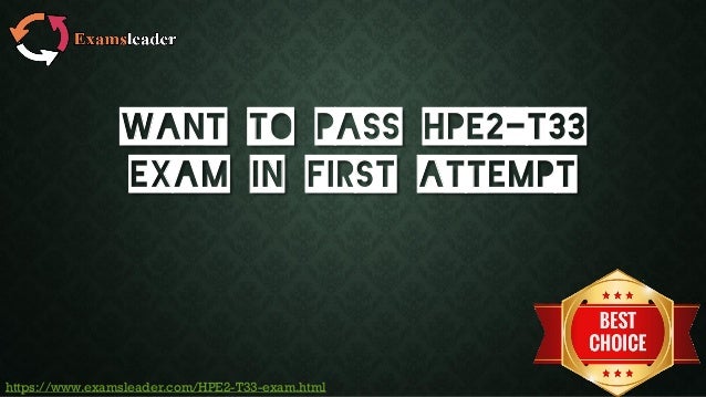 HPE2-T37 Testfagen