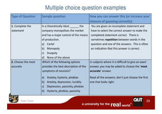 Exam Types | PDF