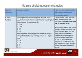 Exam Types | PDF