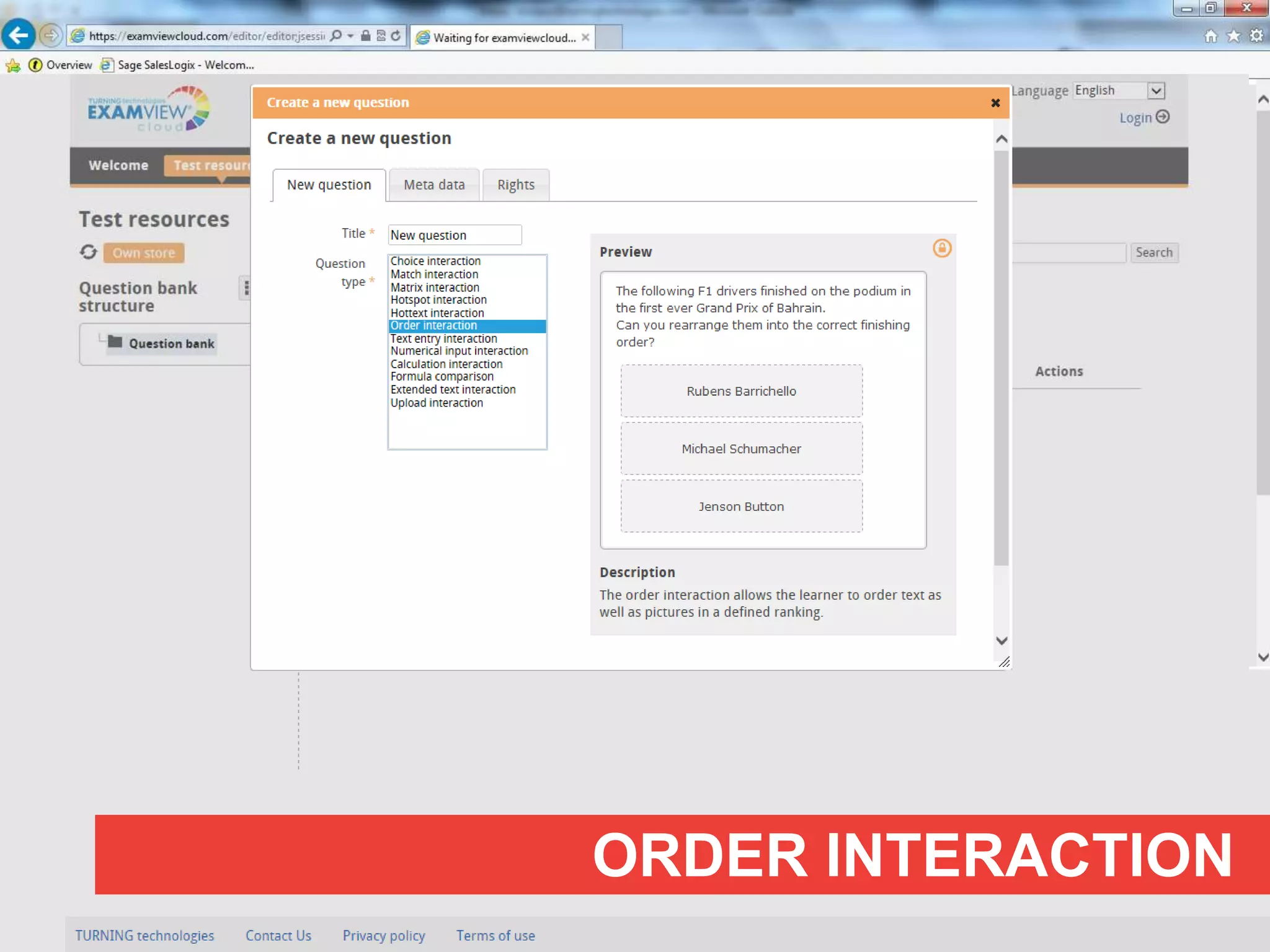 12.29.2014
ORDER INTERACTION
 