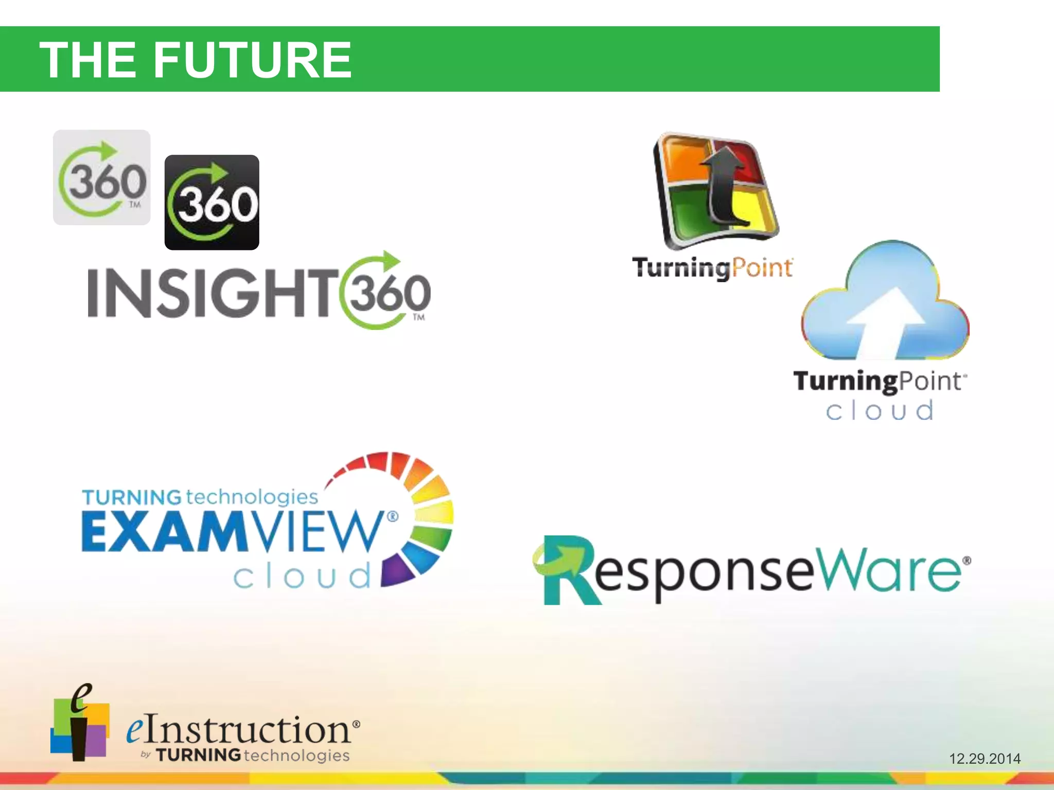 12.29.2014
THE FUTURE
 